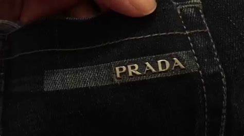 how do you know real prada mens jeans|prada jeans authenticity.